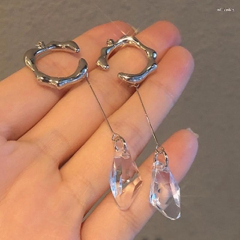 Backs Earrings Origin Summer Fashion Transparent Geometric Crystal Clip Earring For Women Trendy Long Tassel Waterdrop Metal Jewelry
Backs Earrings Origin Summer Fashion Transparent Geometric Crystal Clip Earring For Women Trendy Long Tassel Waterdrop Metal Jewelry