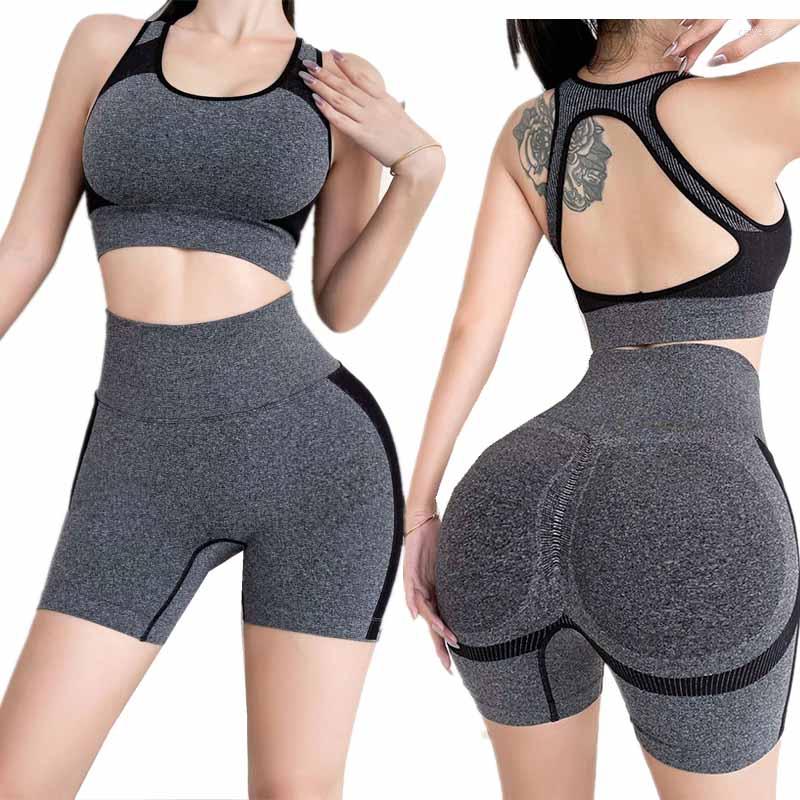 Active Sets Seamless Women Yoga Female Sport Gym Suits Wear Running Clothes Fitness Suit High Waist Shorts Set, Dark blue set
Active Sets Seamless Women Yoga Female Sport Gym Suits Wear Running Clothes Fitness Suit High Waist Shorts Set, Dark blue set