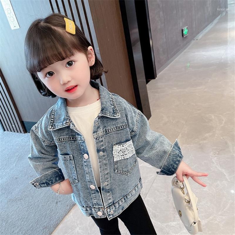 Jackets Splicing Lace Jean Spring Autumn Coat Girls Kids Outerwear Teenage Top Children Clothes Costume Evening Party High Quality, Leggings
Jackets Splicing Lace Jean Spring Autumn Coat Girls Kids Outerwear Teenage Top Children Clothes Costume Evening Party High Quality, Leggings