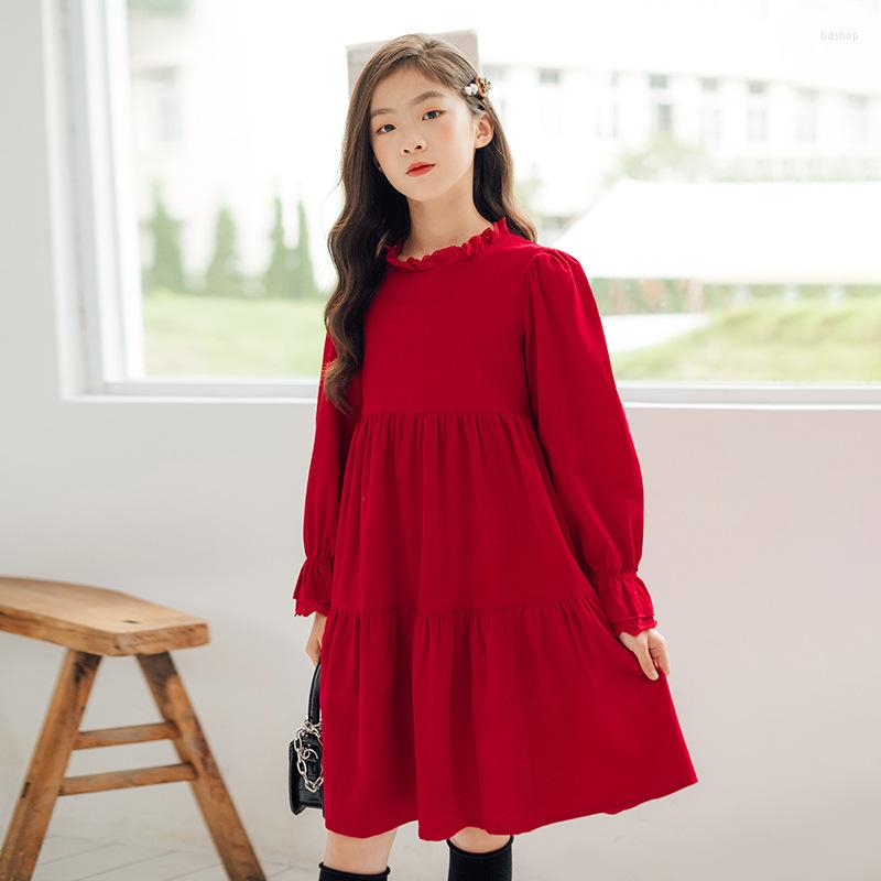Girl Dresses Teen Girls Dress 2023 Autumn Winter Long Sleeve Christmas Children's Clothing Corduroy Cotton Princess Year's, Red
Girl Dresses Teen Girls Dress 2023 Autumn Winter Long Sleeve Christmas Children's Clothing Corduroy Cotton Princess Year's, Red