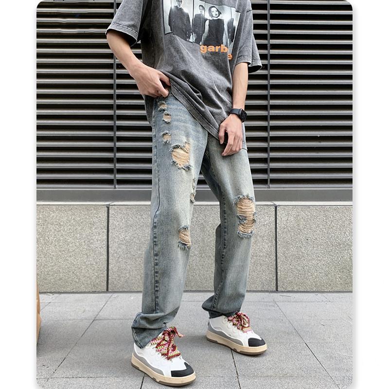 Men' Jeans Men Slim-Fit HIP HOP Ripped Man Painted Printed Street Denim Pants Fashion Patchwork Moto Biker Cowboy Beggar Trousers MenMen, Blue
Men' Jeans Men Slim-Fit HIP HOP Ripped Man Painted Printed Street Denim Pants Fashion Patchwork Moto Biker Cowboy Beggar Trousers MenMen, Blue