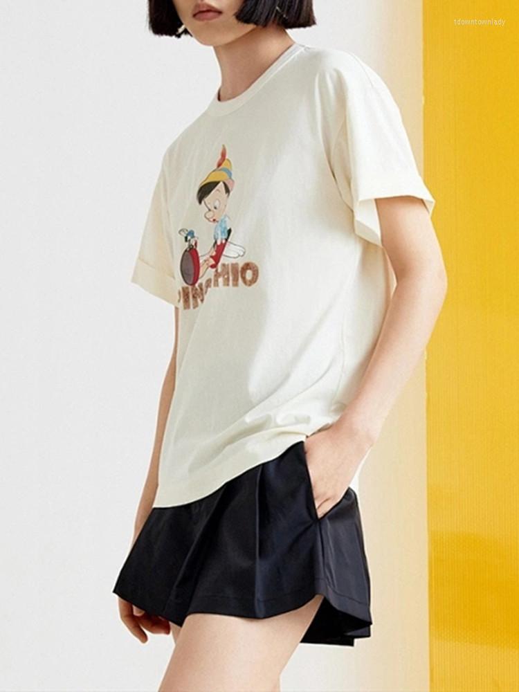 Women' T Shirts Women Cartoon Print Sequins Shirt 2023 Summer Ladies O-Neck Short Sleeve Tee Tops Casual All-Match T-Shirts
Women' T Shirts Women Cartoon Print Sequins Shirt 2023 Summer Ladies O-Neck Short Sleeve Tee Tops Casual All-Match T-Shirts