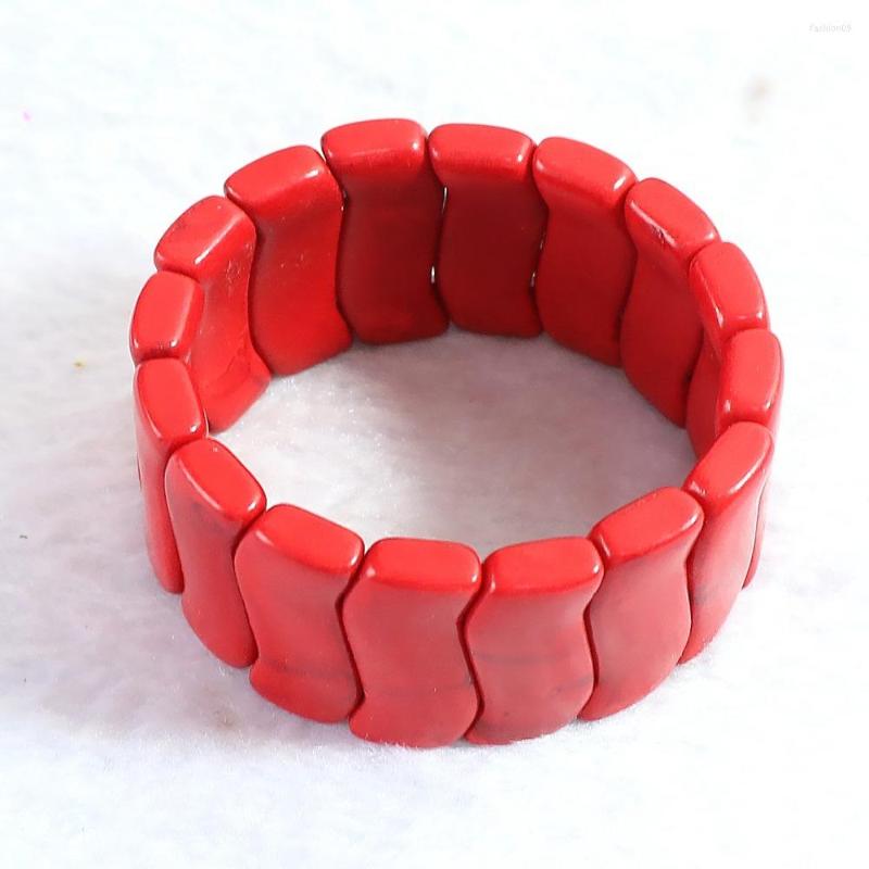Link Bracelets Red Calaite Stone 12x32mm Diy Fashion Handmade Rectangle Bracelet Bangles 7.5" B308
Link Bracelets Red Calaite Stone 12x32mm Diy Fashion Handmade Rectangle Bracelet Bangles 7.5" B308