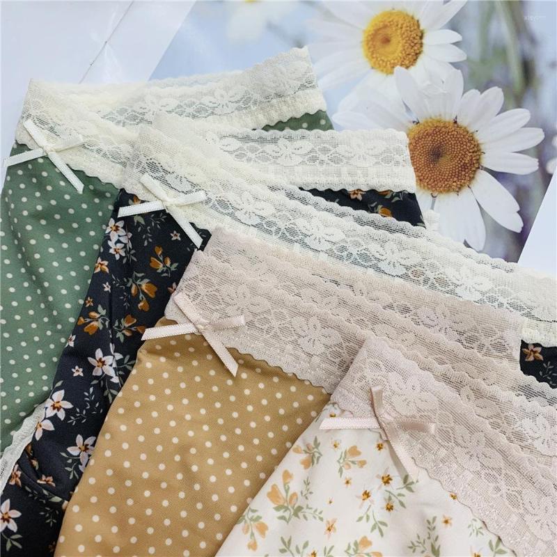 Women's Panties Sexy Women Floral Dots Ice Silk Quick Drying Low-Rise Lingerie Seamless Comfortable Simple Cotton Crotch Cute Underwear, Yellow
Women's Panties Sexy Women Floral Dots Ice Silk Quick Drying Low-Rise Lingerie Seamless Comfortable Simple Cotton Crotch Cute Underwear, Yellow
