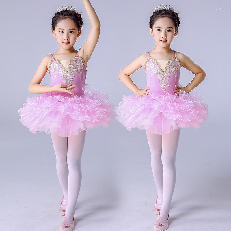 Stage Wear Ballet Tutu Tulle Dress Sleeveless Gymnastics Leotard Child Kids Pink Lace For Girl Ballerina Professional
Stage Wear Ballet Tutu Tulle Dress Sleeveless Gymnastics Leotard Child Kids Pink Lace For Girl Ballerina Professional