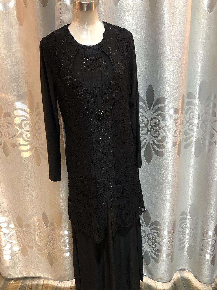 Ethnic Clothing Ramadan Lace 2 Piece Dress Women Muslim Hijab Abaya Caftan Marocain Long Robe Islamic Vestido Turkey Islam Dresses
Ethnic Clothing Ramadan Lace 2 Piece Dress Women Muslim Hijab Abaya Caftan Marocain Long Robe Islamic Vestido Turkey Islam Dresses