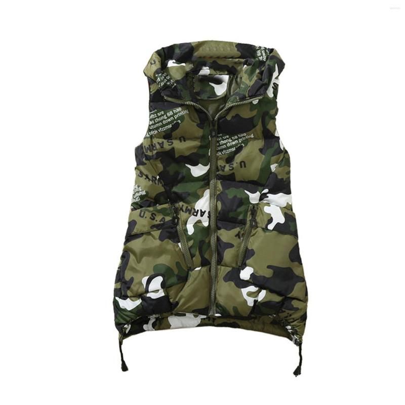 Women's Down Autumn Mid-length Hooded Waistcoat Casual Sleeveless Winter Parkas, Camouflage
Women's Down Autumn Mid-length Hooded Waistcoat Casual Sleeveless Winter Parkas, Camouflage