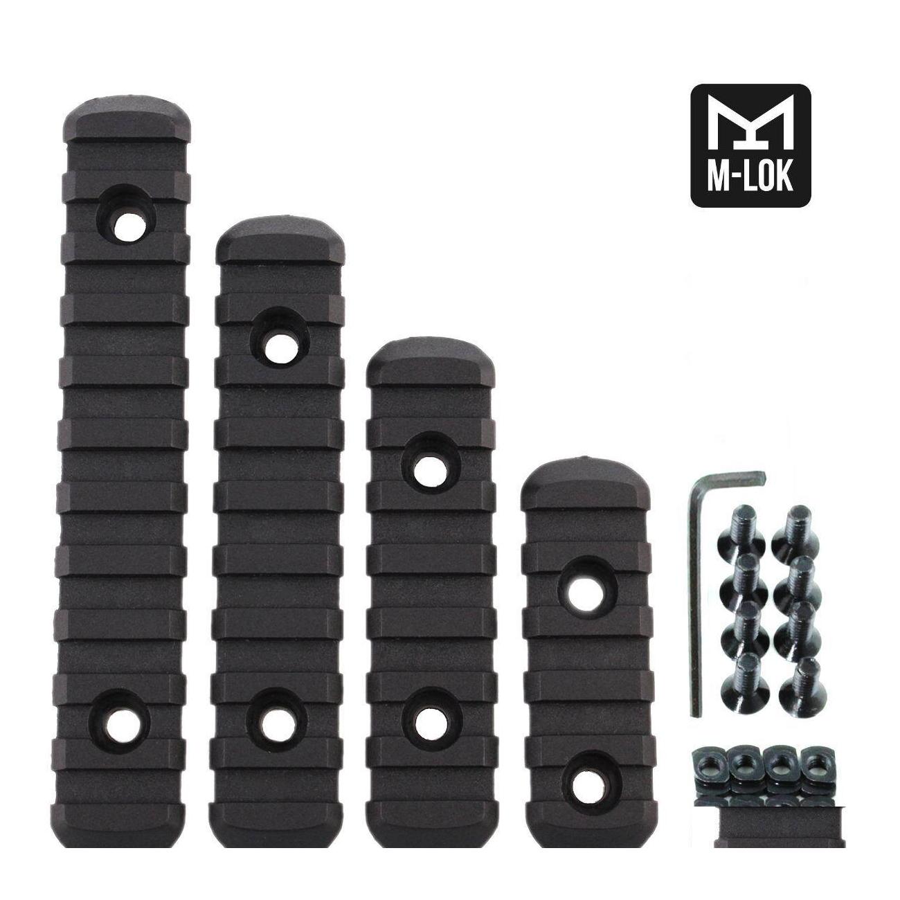 Others Tactical Accessories Airsoft Ar 15 M4 Nylon 5 7 9 11 Slots Mlok System Rail Section For Hunting Shooting Black Drop Delivery G Dhlbe
Others Tactical Accessories Airsoft Ar 15 M4 Nylon 5 7 9 11 Slots Mlok System Rail Section For Hunting Shooting Black Drop Delivery G Dhlbe