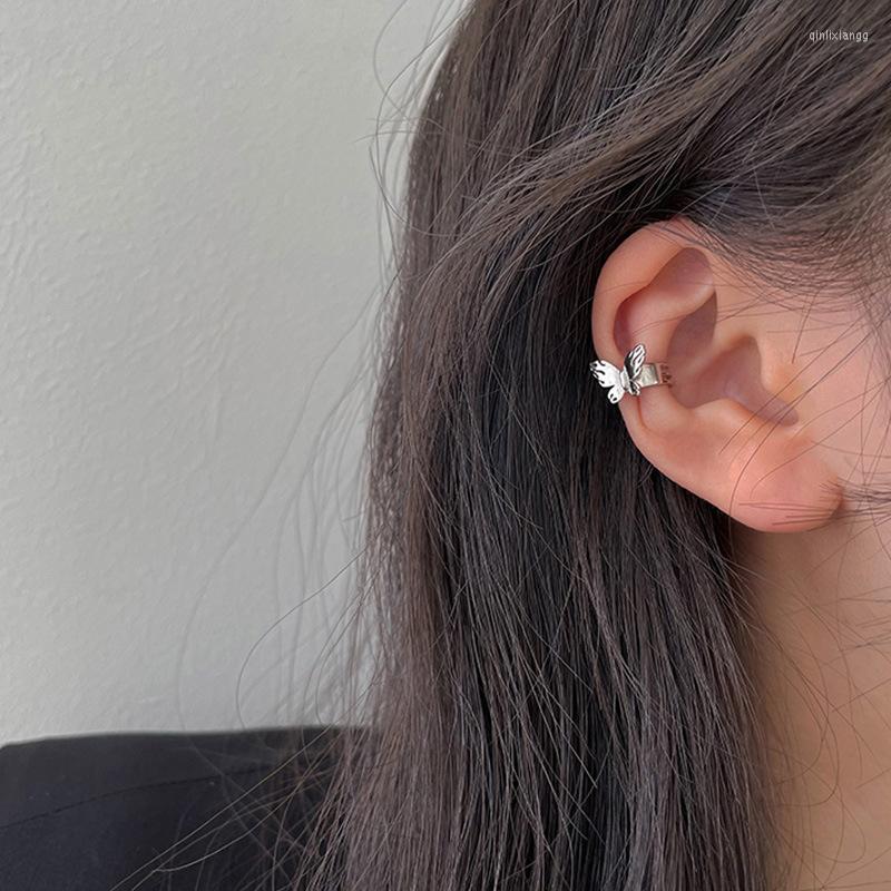 Backs Earrings Fashion Exquisite Butterfly Clip Silver Color No Piercing Cuff For Women Fine Jewelry Accessories
Backs Earrings Fashion Exquisite Butterfly Clip Silver Color No Piercing Cuff For Women Fine Jewelry Accessories