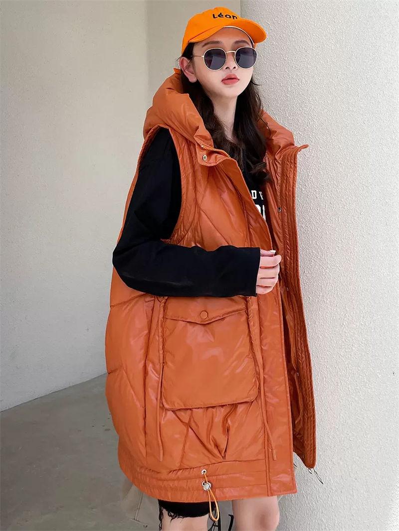 Women's Vests Down Cotton Vest Women's Autumn Winter Mid-Length Outer Wear Loose Warm Fashion All-Match Waistcoat Jacket Sleeveless, Black
Women's Vests Down Cotton Vest Women's Autumn Winter Mid-Length Outer Wear Loose Warm Fashion All-Match Waistcoat Jacket Sleeveless, Black