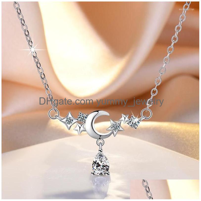 Pendant Necklaces Sier Color Dream Meteor Moon Womens Necklace Jewelry Gift A47 Drop Delivery Pendants Dh5Jr
Pendant Necklaces Sier Color Dream Meteor Moon Womens Necklace Jewelry Gift A47 Drop Delivery Pendants Dh5Jr