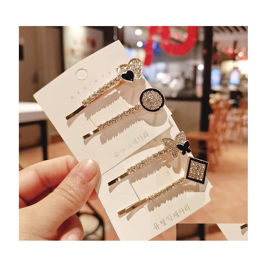 Hair Clips Barrettes Fashion Jewelry Feather Butterfly Heart Barrette Headdress Rhinstone Hairpin Clip Bobby Pin Lady Drop Deliver Dhxsm
Hair Clips Barrettes Fashion Jewelry Feather Butterfly Heart Barrette Headdress Rhinstone Hairpin Clip Bobby Pin Lady Drop Deliver Dhxsm
