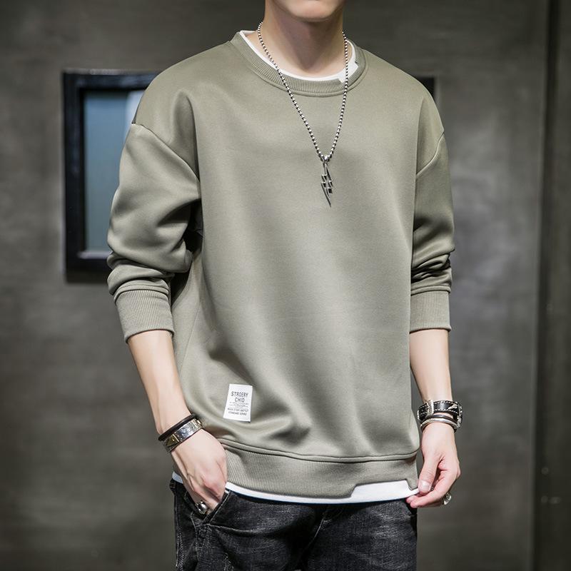 Men's Hoodies & Sweatshirts Solid Sweatshirt Men Round Neck Spring Autumn Hoody Casual Streetwear Mens Clothes Sportswear Male TopsMen's, Army green
Men's Hoodies & Sweatshirts Solid Sweatshirt Men Round Neck Spring Autumn Hoody Casual Streetwear Mens Clothes Sportswear Male TopsMen's, Army green