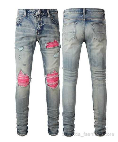 Mens Jeans Slim Distressed Denim White Designer Leather Pants with Holes Letters Torn Tattered Knee Ripped for Man Skinny Straight Leg 73size 28-36, 21
Mens Jeans Slim Distressed Denim White Designer Leather Pants with Holes Letters Torn Tattered Knee Ripped for Man Skinny Straight Leg 73size 28-36, 21