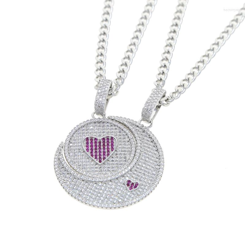 Choker White Red Cz Paved Couple Necklace Jewelry 2 PCS Set Sun Moon Necklaces For Hip Hop Lovers Men Women Girls Boy Lady Gift
Choker White Red Cz Paved Couple Necklace Jewelry 2 PCS Set Sun Moon Necklaces For Hip Hop Lovers Men Women Girls Boy Lady Gift