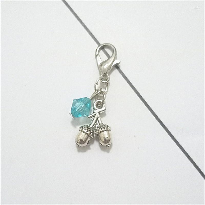 Charms 1pcs Pine Cone Keychain Zipper Pull With Birthstone Nut Clip On Charm Diy Jewelry Findings
Charms 1pcs Pine Cone Keychain Zipper Pull With Birthstone Nut Clip On Charm Diy Jewelry Findings