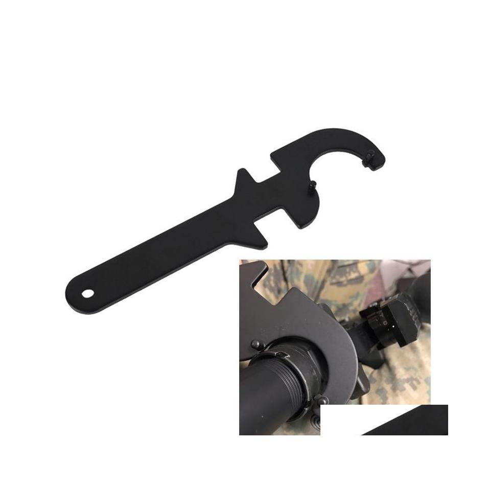 Tactical Accessories Airsoft M4 Ar15 Mutifunction Steel Delta Ring Butt Stock Wrench Tool Buffer Tube Nut Flash Er For Hunting Drop Dh59J
Tactical Accessories Airsoft M4 Ar15 Mutifunction Steel Delta Ring Butt Stock Wrench Tool Buffer Tube Nut Flash Er For Hunting Drop Dh59J