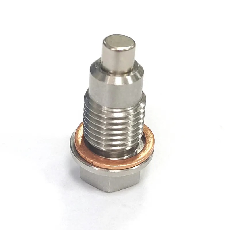 Car Parts M12 M14 M16 M18 M20 Magnetic Oil Drain Plug Stainless Steel Oil Drain Screw Bolt With Red Copper Gasket 
Car Parts M12 M14 M16 M18 M20 Magnetic Oil Drain Plug Stainless Steel Oil Drain Screw Bolt With Red Copper Gasket
