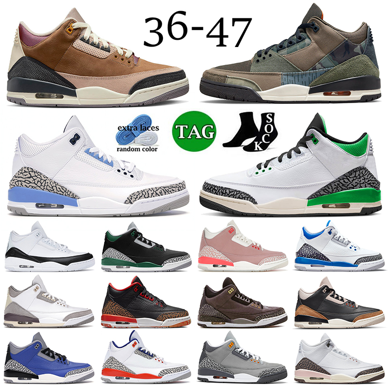 2023 Basketball Shoes Jumpman 3 3s Mens Women Trainers Archaeo Brown Patchwork Unc Lucky Green Fragment Racer Blue Neapolitan Chlorophyll Sneakers Outdoor EUR 36-47, D23 jth nrg
2023 Basketball Shoes Jumpman 3 3s Mens Women Trainers Archaeo Brown Patchwork Unc Lucky Green Fragment Racer Blue Neapolitan Chlorophyll Sneakers Outdoor EUR 36-47, D23 jth nrg
