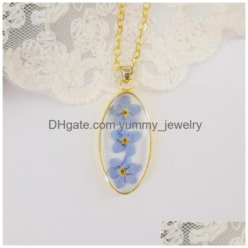 Pendant Necklaces Charm Oval Dried Flower Fashion Real Resin Necklace Do Not Forget Me Rose Womens Jewelrypendant Drop Delivery Jewe Dh5Da
Pendant Necklaces Charm Oval Dried Flower Fashion Real Resin Necklace Do Not Forget Me Rose Womens Jewelrypendant Drop Delivery Jewe Dh5Da