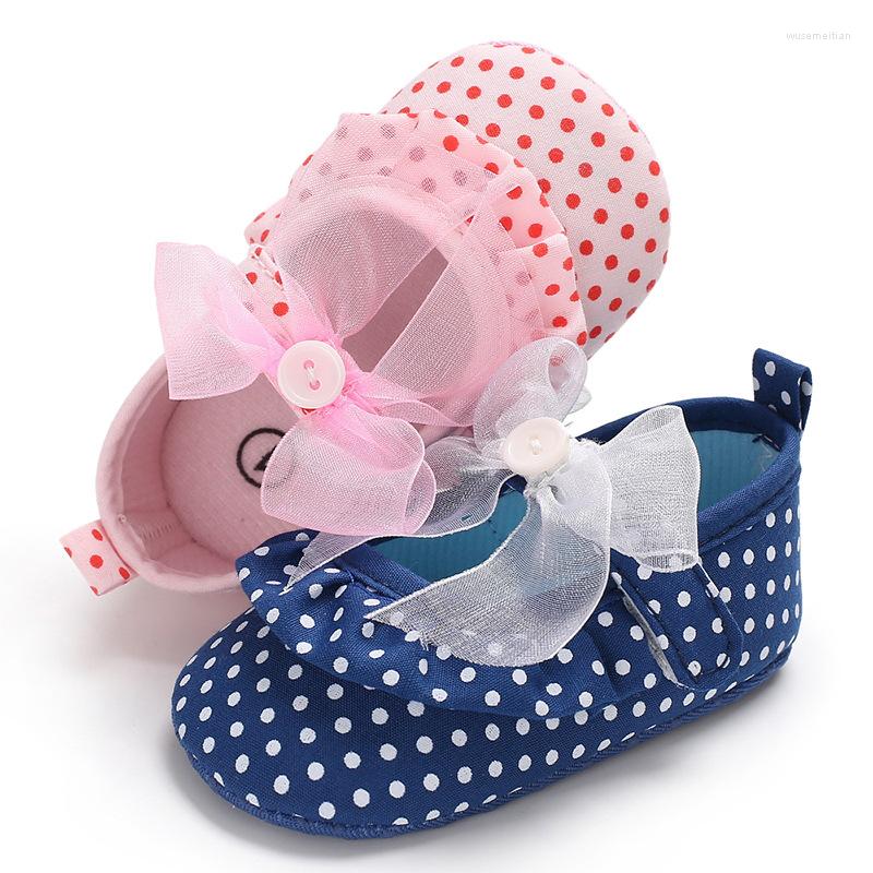 First Walkers Baby Girls Soft Canvas Polka Dot Bowknot Shoes Toddler Born Elastic Princess Anti-Slip, Blue
First Walkers Baby Girls Soft Canvas Polka Dot Bowknot Shoes Toddler Born Elastic Princess Anti-Slip, Blue