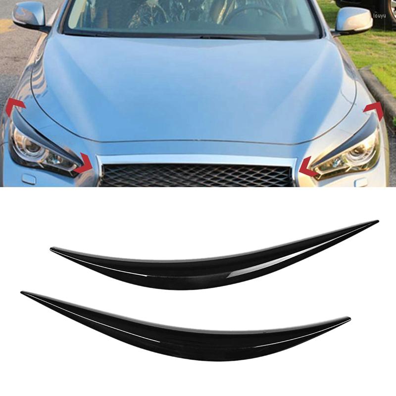 Lighting System Car Headlight Eye Lid Eyelids Eyebrows Gloss Black Trimming Decoration For Infiniti Q50 2014 2023 2
Lighting System Car Headlight Eye Lid Eyelids Eyebrows Gloss Black Trimming Decoration For Infiniti Q50 2014 2023 2
