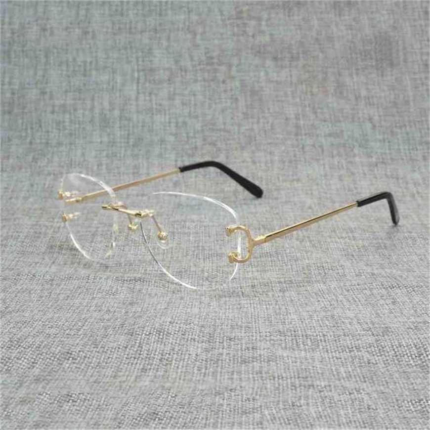 30% OFF 2023 Vintage Rimless Square Clear Men Oval Wire Eyeglasses Optical Metal Frame Oversize Eyewear Women for Reading Oculos
30% OFF 2023 Vintage Rimless Square Clear Men Oval Wire Eyeglasses Optical Metal Frame Oversize Eyewear Women for Reading Oculos