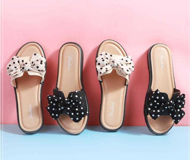 Slipper New Summer Girls Beach Toddlers Dots Bow Open Toe Slide Nonslip Cross Slippers with Bowknot for Kids 0203, Apricot
Slipper New Summer Girls Beach Toddlers Dots Bow Open Toe Slide Nonslip Cross Slippers with Bowknot for Kids 0203, Apricot