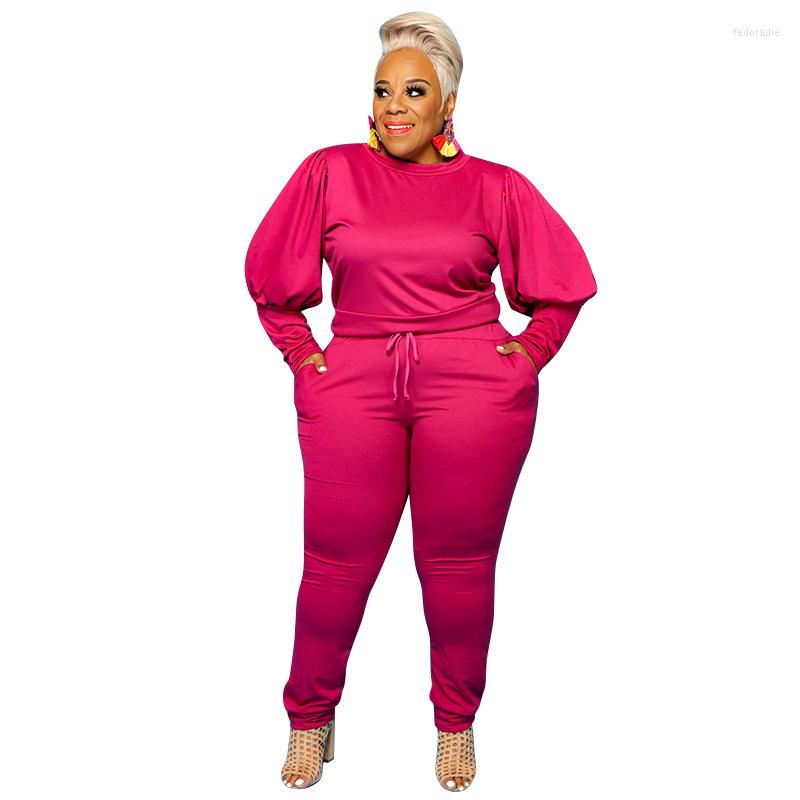 Tracksuits Plus Size Two Piece Set Women Tracksuit Autumn Fashion Solid Color Pullover Casual Outfits Puff Full Sleeve Top Long Pants Suits, Dark grey
Tracksuits Plus Size Two Piece Set Women Tracksuit Autumn Fashion Solid Color Pullover Casual Outfits Puff Full Sleeve Top Long Pants Suits, Dark grey