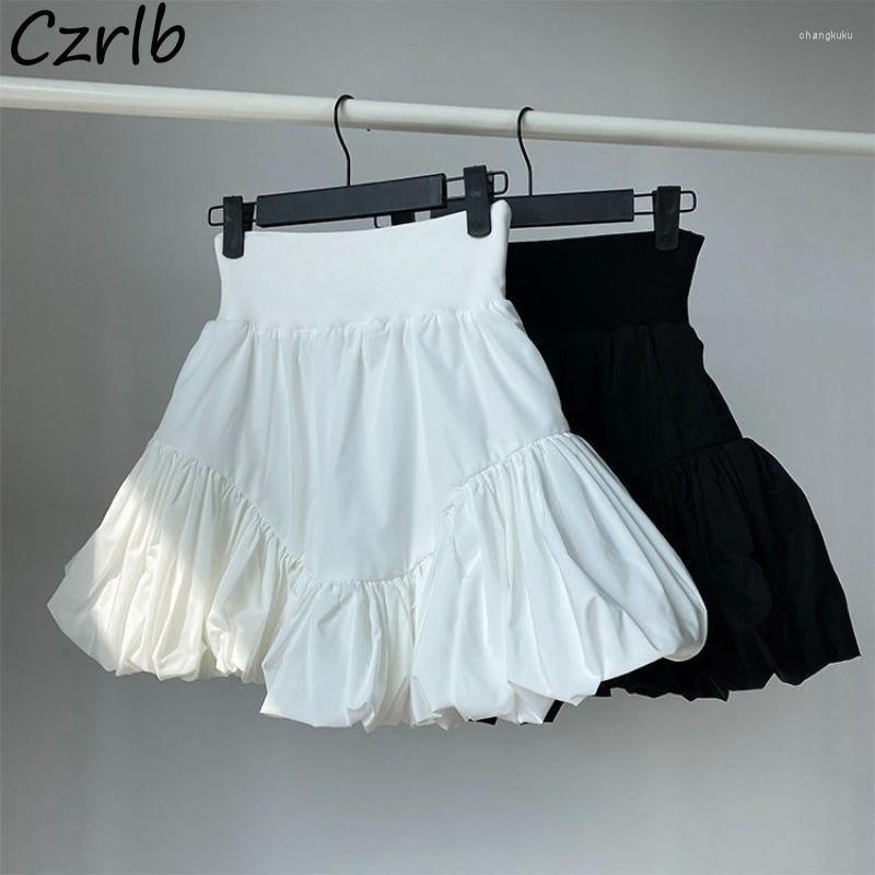 Skirts Mini Ball Gown For Women Folds Solid High Waist Sexy Cute Girls All-match Korean Style Faldas Ropa Mujer Elegant Harajuku, White
Skirts Mini Ball Gown For Women Folds Solid High Waist Sexy Cute Girls All-match Korean Style Faldas Ropa Mujer Elegant Harajuku, White