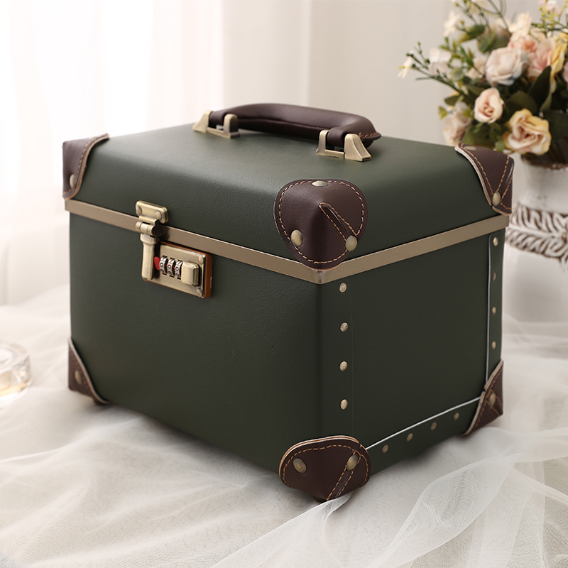 Duffel Bags Professional Makeup Case Beauty Manicure Luxury PU Leather Women's Cute Waterproof Black Cosmetics Bag Toiletry Organizer Box 230203, Colour5