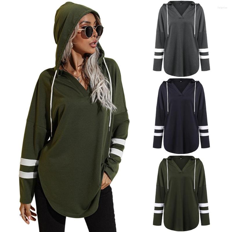 Women' Sweaters 2023 Women European American Hooded Sweater Spring Autumn Thin Loose Top V-Neck Hoodie Solid Color Stitching Pullover, Army green
Women' Sweaters 2023 Women European American Hooded Sweater Spring Autumn Thin Loose Top V-Neck Hoodie Solid Color Stitching Pullover, Army green