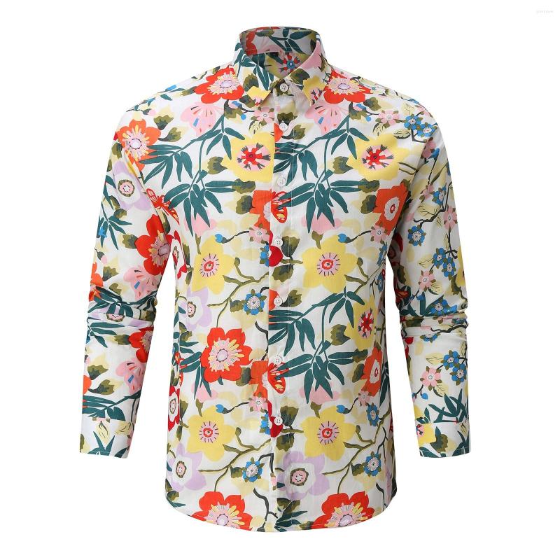 Men's Casual Shirts Sport Tees Men Men's Spring And Summer Shirt 2023 Top Long-sleeved Hawaiian Floral Print Beach Wholesale, 5-red
Men's Casual Shirts Sport Tees Men Men's Spring And Summer Shirt 2023 Top Long-sleeved Hawaiian Floral Print Beach Wholesale, 5-red