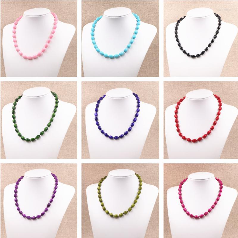 Choker Chokers Wholesale Multucolor Beads Necklace For Women Charms Handmade Kontted Necklaces Chain Party Gift Girls Jewelry 17.5" B36
Choker Chokers Wholesale Multucolor Beads Necklace For Women Charms Handmade Kontted Necklaces Chain Party Gift Girls Jewelry 17.5" B36