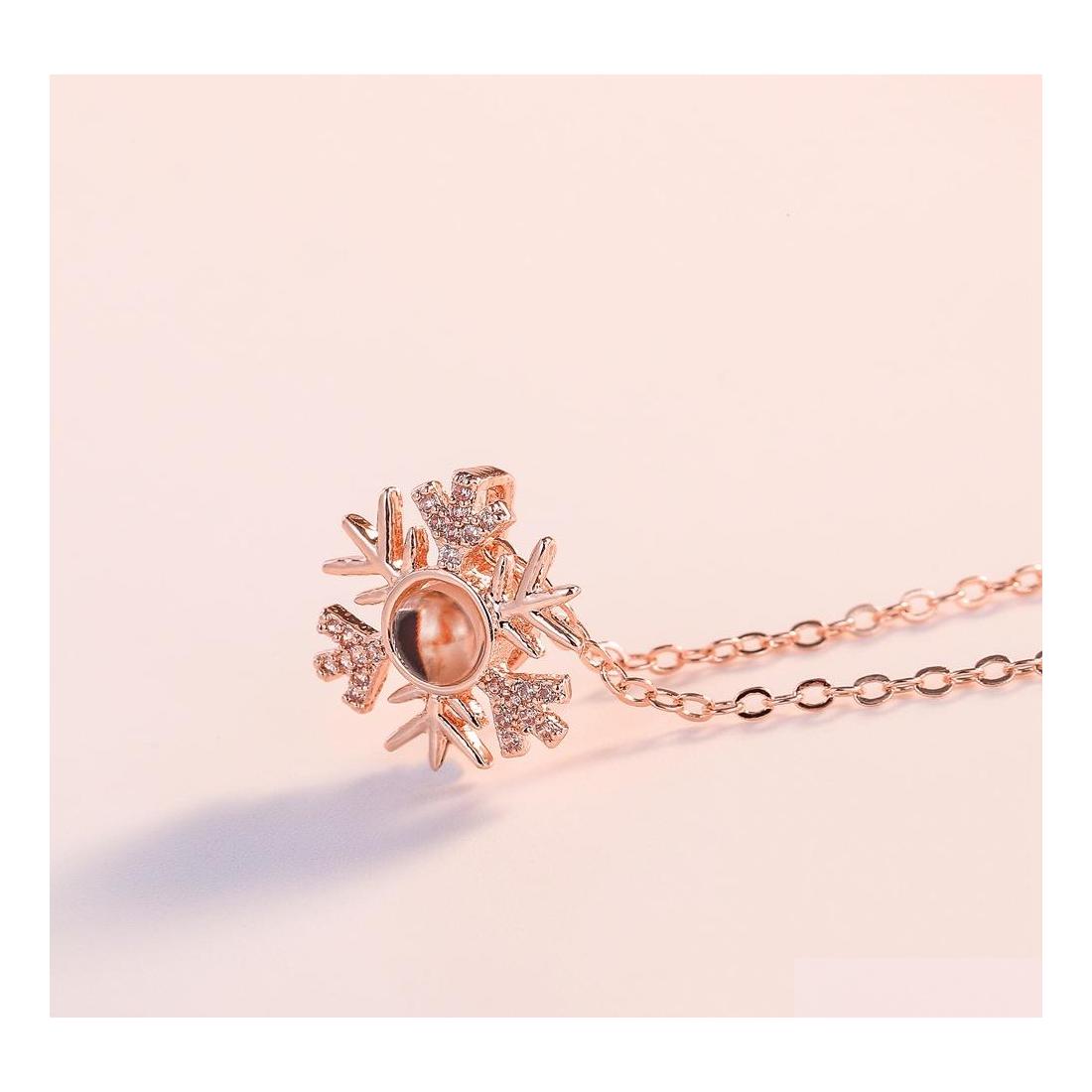 Pendant Necklaces Snowflake Necklace Love Memory Lover Jewelry Gift Wholesale I You Drop Delivery Pendants Dhue6
Pendant Necklaces Snowflake Necklace Love Memory Lover Jewelry Gift Wholesale I You Drop Delivery Pendants Dhue6