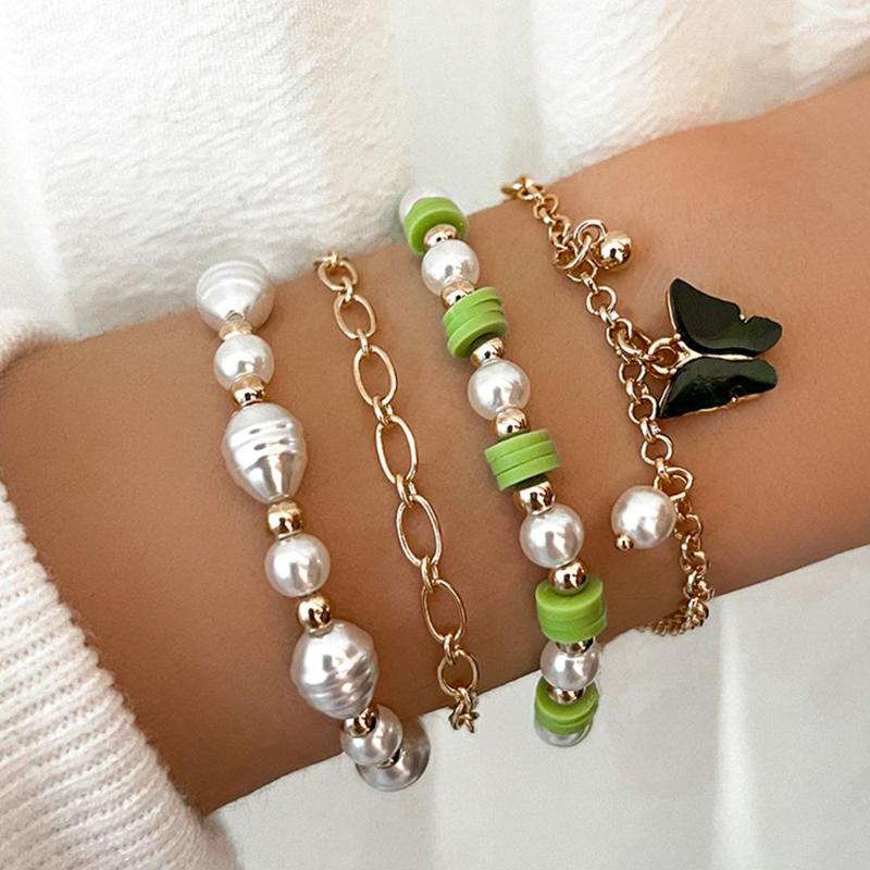 Strand Fashion Bohemian Colorful Geometric Bracelet For Women Vintage Pearl Butterfly Beaded Charm Beads Chains Jewelry Accesso
Strand Fashion Bohemian Colorful Geometric Bracelet For Women Vintage Pearl Butterfly Beaded Charm Beads Chains Jewelry Accesso