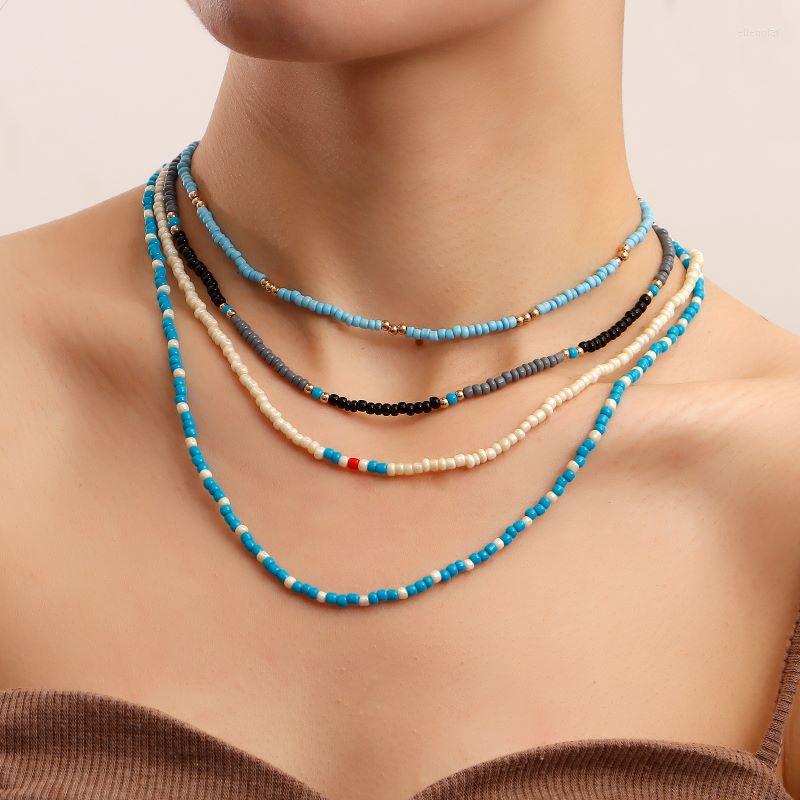 Choker Bead Necklace Simple Mixed Color Cute French Jewelry Handmade Various Wearing Ways Gifts For Wo
Choker Bead Necklace Simple Mixed Color Cute French Jewelry Handmade Various Wearing Ways Gifts For Wo