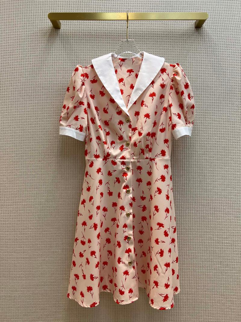 Party Dresses 2023 Women Fashion Puff Sleeves Short-sleeved V-neck French Temperament Navy Breasted Print Collar Dress 0420
Party Dresses 2023 Women Fashion Puff Sleeves Short-sleeved V-neck French Temperament Navy Breasted Print Collar Dress 0420