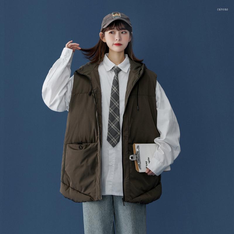 Women's Vests Down Vest Women's Autumn And Winter Outer Wear Loose Thickening Large Size Waistcoat Cotton Female Jacket Lq08, Gray
Women's Vests Down Vest Women's Autumn And Winter Outer Wear Loose Thickening Large Size Waistcoat Cotton Female Jacket Lq08, Gray