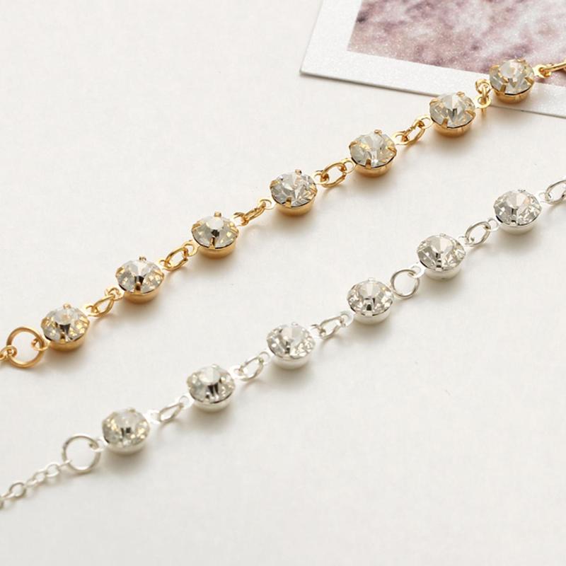 Anklets Beach Crystal Beads Anklet Trendy Sexy Rhinestone Foot Chain Female Bohemia Delicated Bracelet Lady Jewelry Gift
Anklets Beach Crystal Beads Anklet Trendy Sexy Rhinestone Foot Chain Female Bohemia Delicated Bracelet Lady Jewelry Gift