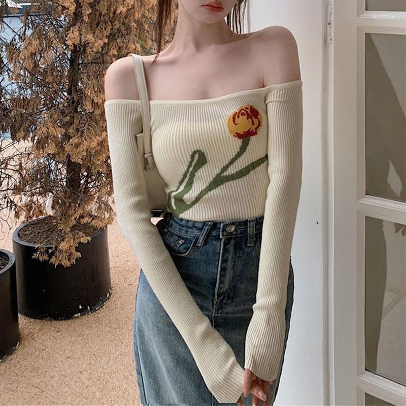 Women's Sweaters Women Clothes Elegant Printing Knitting Slash Neck Bodycon Sweater Autumn Sexy Top Tee Femme Office Lady Long Sleeve, Black
Women's Sweaters Women Clothes Elegant Printing Knitting Slash Neck Bodycon Sweater Autumn Sexy Top Tee Femme Office Lady Long Sleeve, Black
