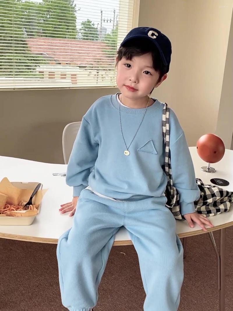 Clothing Sets Autumn And Winter 2023 Korean Children's Sports Suit Boys Foreign Style Clothes, Black
Clothing Sets Autumn And Winter 2023 Korean Children's Sports Suit Boys Foreign Style Clothes, Black