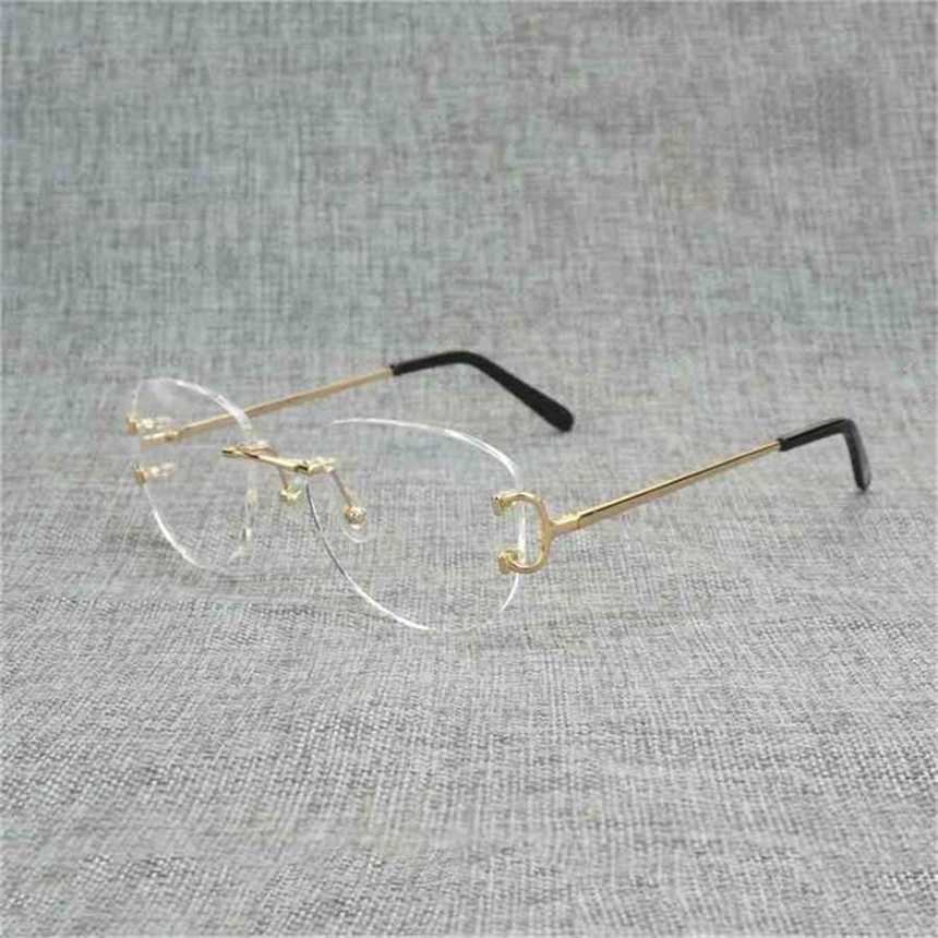 28% OFF 2023 Vintage Rimless Square Clear Men Oval Wire Eyeglasses Optical Metal Frame Oversize Eyewear Women for Reading Oculos
28% OFF 2023 Vintage Rimless Square Clear Men Oval Wire Eyeglasses Optical Metal Frame Oversize Eyewear Women for Reading Oculos
