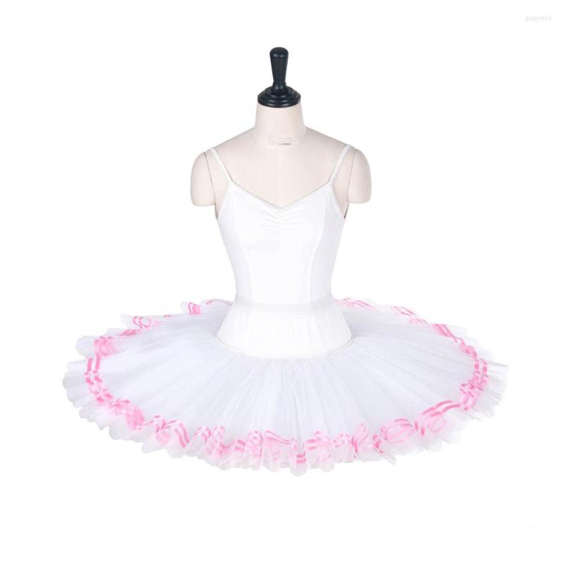 Stage Wear LL2003 Adult Ballet Half Tutus With Ribbon Child Practice Tutu Skirts Kid Custom Made Pancake Skirt, White color 
Stage Wear LL2003 Adult Ballet Half Tutus With Ribbon Child Practice Tutu Skirts Kid Custom Made Pancake Skirt, White color