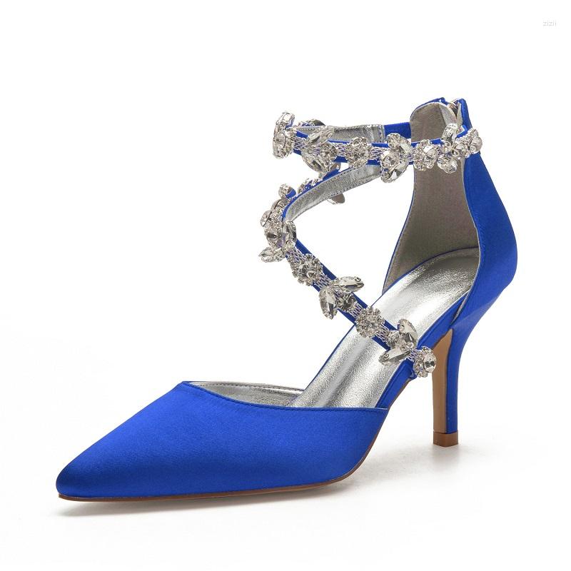 Sandals Summer Style Rhinestone Pointed Silk Surface Stiletto High Heel Bridal Wedding Shoes Banquet Dress Large Size Female, Heel height 7 cm
Sandals Summer Style Rhinestone Pointed Silk Surface Stiletto High Heel Bridal Wedding Shoes Banquet Dress Large Size Female, Heel height 7 cm