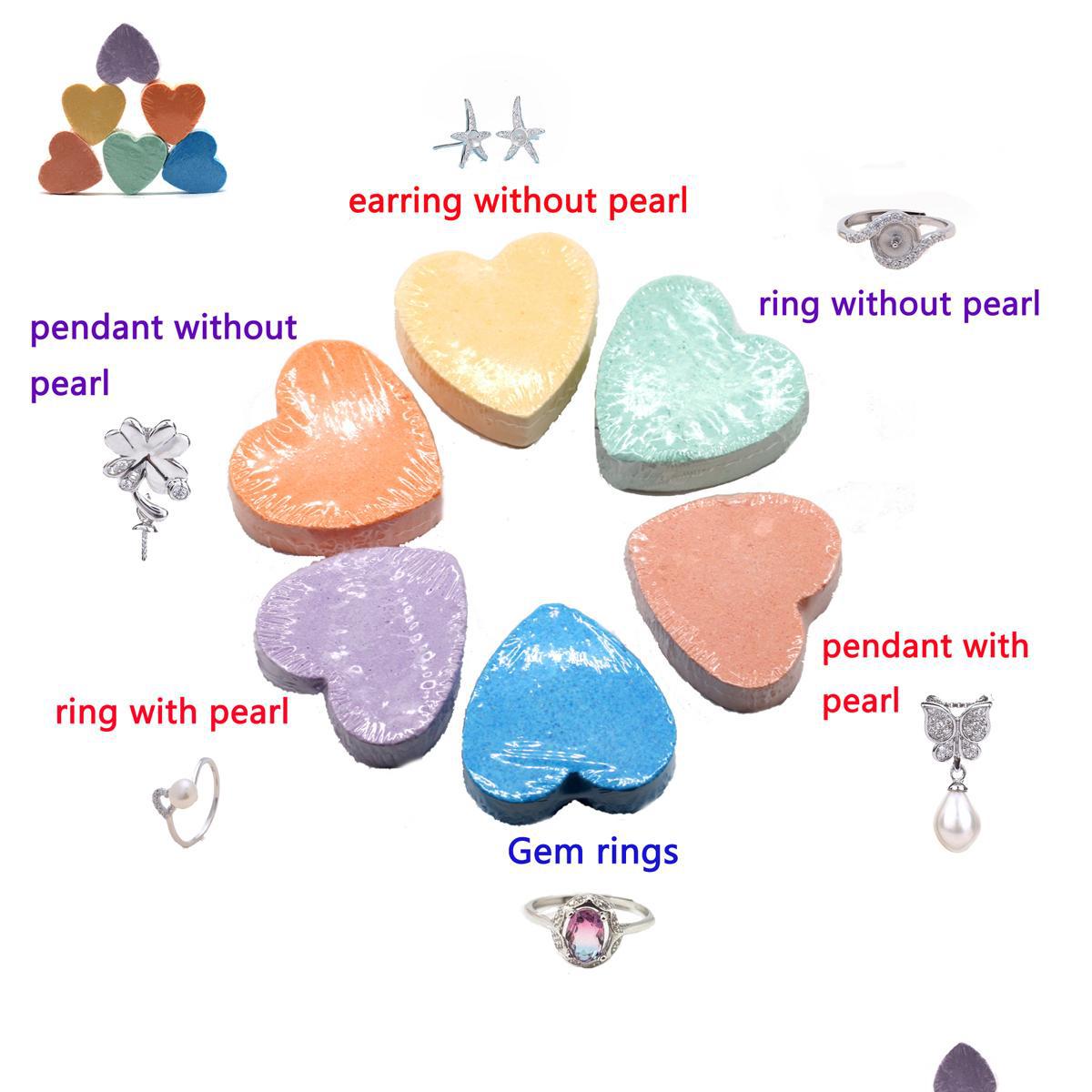Pendant Necklaces 38G Heart Bath Bombs With 925 Sterling Sier Earring Ring Inside Essential Oil Handmade Ball Gift For Women Girl Dr Dhauw
Pendant Necklaces 38G Heart Bath Bombs With 925 Sterling Sier Earring Ring Inside Essential Oil Handmade Ball Gift For Women Girl Dr Dhauw