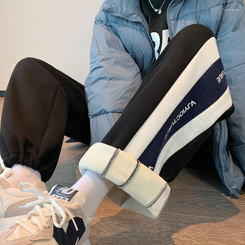 Women's Pants Plush Black Sweatpants Women's Autumn And Winter Style Casual Wide Leg Loose Leggings Warm Cotton Sanitary Sweat Cute, Light grey plush
Women's Pants Plush Black Sweatpants Women's Autumn And Winter Style Casual Wide Leg Loose Leggings Warm Cotton Sanitary Sweat Cute, Light grey plush