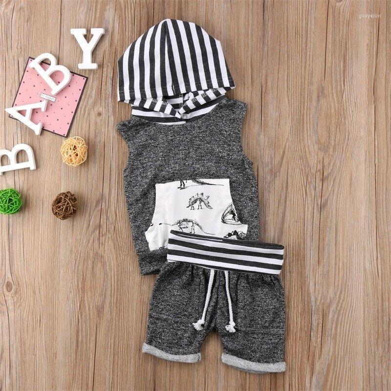 Clothing Sets 2PCS Summer Baby Boy Clothes Striped Hooded Sleeveless T-shirt Tops Shorts Toddler Kids 0-3Years, Picture shown
Clothing Sets 2PCS Summer Baby Boy Clothes Striped Hooded Sleeveless T-shirt Tops Shorts Toddler Kids 0-3Years, Picture shown