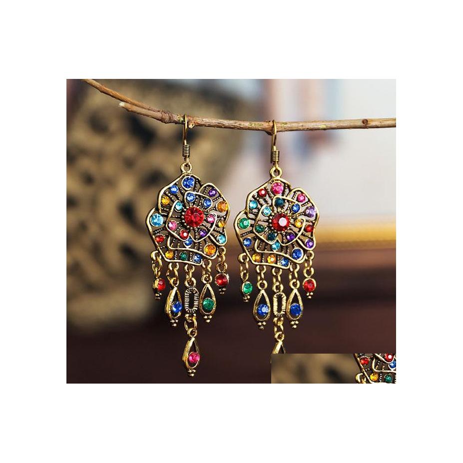 Stud Bohemian Fashion Jewelry Vintage Earrings Womens Rhinstone Hollowed Dangle Tassels Drop Delivery Dhnjk
Stud Bohemian Fashion Jewelry Vintage Earrings Womens Rhinstone Hollowed Dangle Tassels Drop Delivery Dhnjk