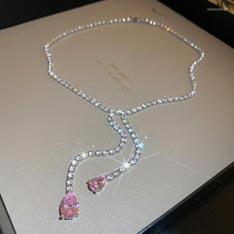 Choker Sexy Iced Out Tennis Chain Necklace For Women Luxury Water Drop Cubic Zircon Crystal Short Neck Party Wedding Jewelry
Choker Sexy Iced Out Tennis Chain Necklace For Women Luxury Water Drop Cubic Zircon Crystal Short Neck Party Wedding Jewelry